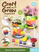 Boyle Craft and Grow Plaster and Paint Kit Flower Pot with Seeds