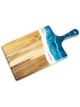 Boyle Large Acacia Resin Cheese Board Ocean Vibes 51x25x1.9cm