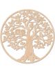 Boyle Wooden Coaster Owls in Tree 10x10x0.3cm