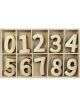Boyle Plywood Number Set 50pcs in Tray