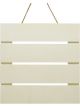 Boyle Wood Sign Slates 25X25X1Cm