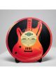Boyle Yesterday's Vinyl 3D Decoration Guitar 30x30x13cm Assorted
