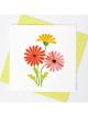 Boyle Quilled Greeting Card Gerberas 15x15cm