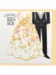 Boyle Quilled Greeting Card Wedding For The Bride and Groom 15x15cm