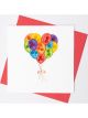 Boyle Quilled Greeting Card Bunch of Balloons 15x15cm