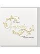 Boyle Quilled Greeting Card Deepest Sympathy 15x15cm