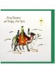 Boyle Greeting Card 3 Wise Men Merry Christmas & Happy New Year 15x15cm