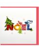 Boyle Quilled Greeting Card Noel 15x15cm