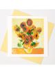 Boyle Quilled Greeting Card Vase with Sunflowers 15x15cm