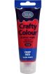 Crafty Colour Acrylic Paint 75ml Deep Red