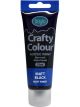 Crafty Colour Acrylic Paint 75ml Matt Black