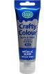 Crafty Colour Acrylic Paint 75ml Metal Silv
