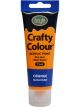 Crafty Colour Acrylic Paint 75ml Orange