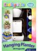 Crafty Kits Hanging Planter DIY Paint Kit