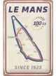 Nostalgic-Art Medium Sign 24h Le Mans Circuit 100 Ans 20x30x0.5cm