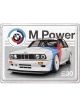 Nostalgic-Art Large Sign BMW Motorsport M Power E30 30x40x0.5cm