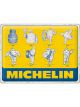 Nostalgic-Art Large Sign Michelin Logo Evolution 30x40x0.5cm