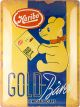 Nostalgic-Art Large Sign Haribo Goldbaren Vintage Gold 30x40x0.5cm