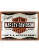 Nostalgic-Art Large Sign Harley Parts & Accessories 30x40x0.5cm