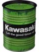 Nostalgic-Art Money Box Oil Barrel Kawasaki Let The 9.3x9.3x11.5cm