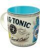 Nostalgic-Art Ceramic Mug Gin & Tonic Served Cold 9x9x9cm