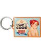 Nostalgic-Art Keyring Can't Cook, Who Cares 6x5x0.5cm