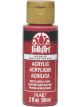 Plaid FolkArt Premium Acrylic Paint 59ml Engine Red Matt Finish