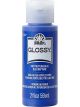 Plaid FolkArt Glossy Acrylic Paint 59ml Neptune Blue