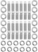 Aeroflow Titanium 6 Point Hex Header Stud Kit Nissan RB26 Engine
