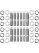 Aeroflow Titanium 6 Point Hex Header Stud Kit Toyota 2JZ Engine