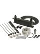 Derale Stack Plate 10 Row Engine Cooler Kit with GM Thermostat Sandwich