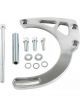 TFI Racing Alternator Bracket Mid-Mount Kit Polished Aluminium SBC Lwp