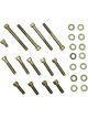 TFI Racing Bolt Kit Ford Cleveland 302-351 Water Pump Chrome Socket Head
