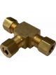 TFI Racing Brass Compression Tee 5/16