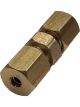 TFI Racing Brass Double Compression Union 1/8