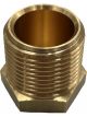 TFI Racing Brass External Hex Plug 3/4