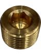 TFI Racing Brass Internal Hex Plug 1/2