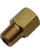 TFI Racing Brass Reducing Hex Adaptor 8.6mm Female to 9.7mm Male BSP