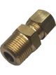TFI Racing Brass Single Compression Union 9.5mm to 3/8