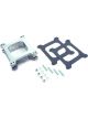 TFI Racing Carburettor Spacer Holley Squarebore Open Port 50mm 2