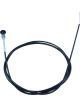 TFI Racing Choke Cable Round Handle 100 Inch 254cm Long Plastic Coated