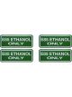 TFI Racing 'E85 Ethanol Only' Decal Set - Small