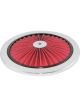 TFI Racing Extraflow Red Chrome Air Filter 9