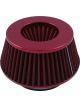 TFI Racing Filter Conical Short 76-89-101mm Neck Red Cotton Reusable