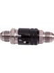 Aeroflow Titanium Quick Release Fitting -3AN EPDM Seal Brake Black