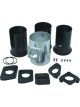 TFI Racing Mass Air Flow MAF Sensor Adaptor Kit 3 Inch Alloy Tube