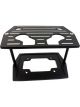 TFI Racing Optima Battery Tray 34/78 Series Black Ball Milled Aluminium