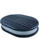 TFI Racing Oval Black Half Finned Air Cleaner 12