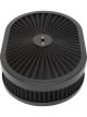 TFI Racing Oval Extraflow Black Edge Air Cleaner 12