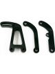 TFI Racing Power Steering Pump Black Aluminium Bracket Kit SBC